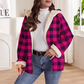 Veste à capuche zippée épaisse pour femme