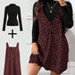 Layered Look Leopard Cami Dress & Top Set