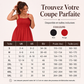 Robe froncée à bretelles spaghetti pour femme, robe à volants étagés