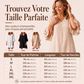 Robe pour femme à col en V et manches à volants