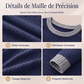 Pull décontracté en maille à col rond pour femme