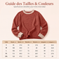 Pull décontracté en maille à col rond pour femme