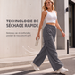 Pantalons cargo à jambes larges à séchage rapide
