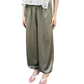 Pantalons sarouel amples en satin pour femmes