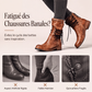 Bottines à lacets pour femme à talon bas et bout rond
