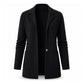 Cardigan en maille à col tailleur pour femme