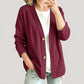 Cardigan décontracté respirant à col V pour femme