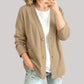 Cardigan décontracté respirant à col V pour femme