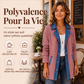 Veste décontractée en jean à patchwork pour femme