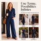 Combinaison cargo large pour femme