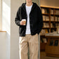 Cardigan en maille à capuche pour homme, pull/veste décontracté(e) ample à boutons
