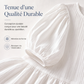 Robe longue à volants et manches longues pour femme