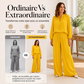 Ensemble décontracté pour femme : haut ample et pantalon