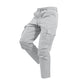 Pantalons cargo slim pour homme avec cordon de serrage