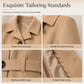 Women's Elegant Single Breasted Slim Coat