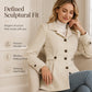 Women's Elegant Single Breasted Slim Coat