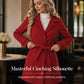 Women's Elegant Single Breasted Slim Coat
