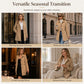 Women's Elegant Single Breasted Slim Coat