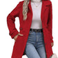 Women's Elegant Single Breasted Slim Coat