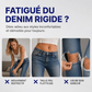 Jean déchiré chic taille haute pour femme