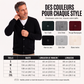 Cardigan en maille décontracté à col V pour homme