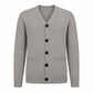 Cardigan en maille décontracté à col V pour homme