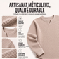 Chemise pour homme en maille gaufree, col V, coupe slim