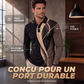 Chemise décontractée à manches longues pour homme