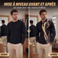 Chemise décontractée à manches longues pour homme