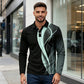 Chemise décontractée à manches longues pour homme