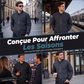Blouson bomber décontracté classique pour homme