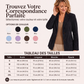 Blazer en daim pour femme