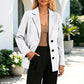 Blazer en daim pour femme