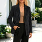 Blazer en daim pour femme