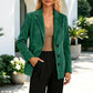 Blazer en daim pour femme