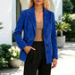 Blazer en daim pour femme