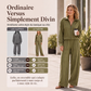Ensemble cardigan zippé et pantalon large pour femme