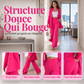 Ensemble blazer élégant et pantalon droit pour femme