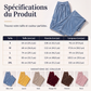Pantalon décontracté pour femme, coupe ample avec cordon de serrage