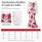 Robe évasée élégante à imprimé floral pour femme
