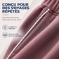 Ensemble haut et pantalon décontracté à manches courtes pour femme