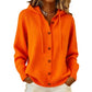 Cardigan en maille à capuche confortable pour femme
