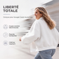 Veste sweat oversize zippée pour femme