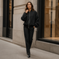 Veste sweat oversize zippée pour femme