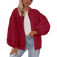 Veste sweat oversize zippée pour femme