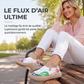 Chaussures à talon caché pour femmes, respirantes et à enfiler