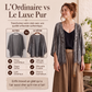 Cardigan en dentelle ajourée ample pour femme