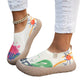 Chaussures à talon caché pour femmes, respirantes et à enfiler
