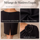 Robe midi froncée pour femme avec détails de rose 3D