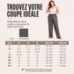 Pantalon cargo décontracté à cordon de serrage pour femme